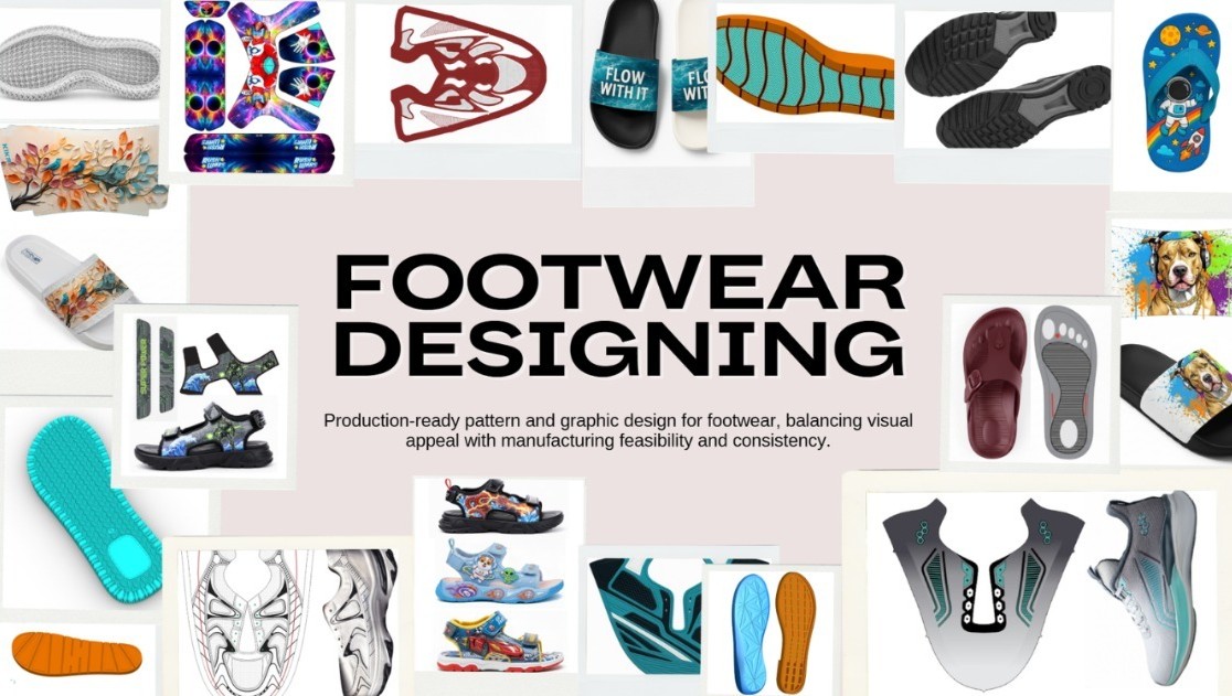 Footwear Designing Banner